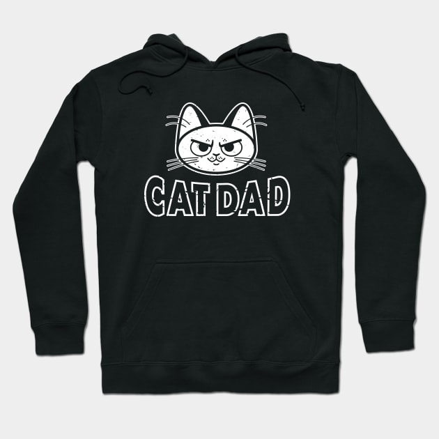 Cat Dad Hoodie by Kitty Cotton